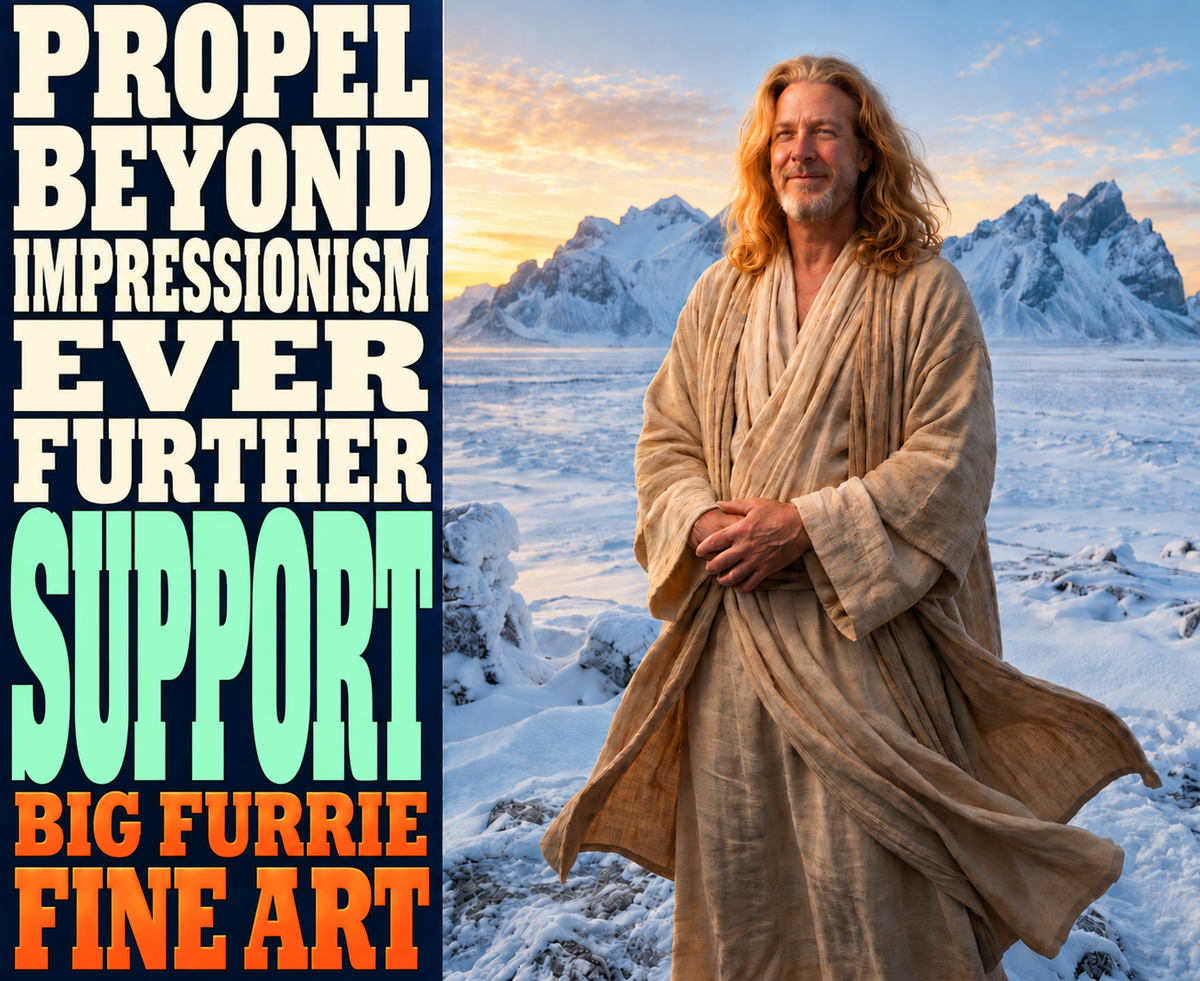 Support Big Furrie Fine Art