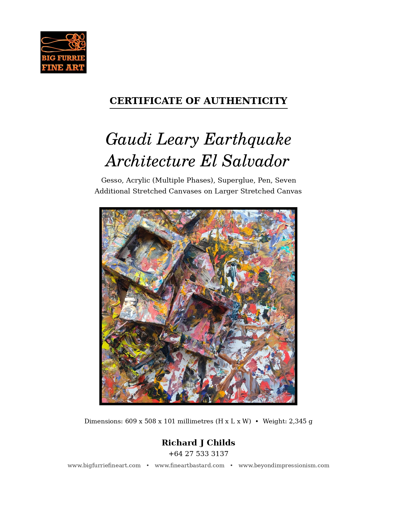 Gaudi Leary Earthquake Architecture El Salvador