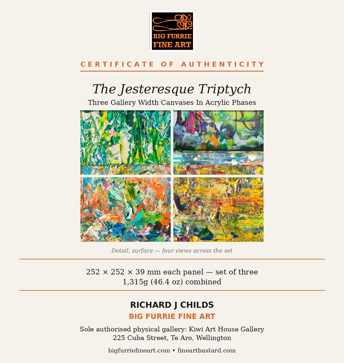 Jesteresque Triptych