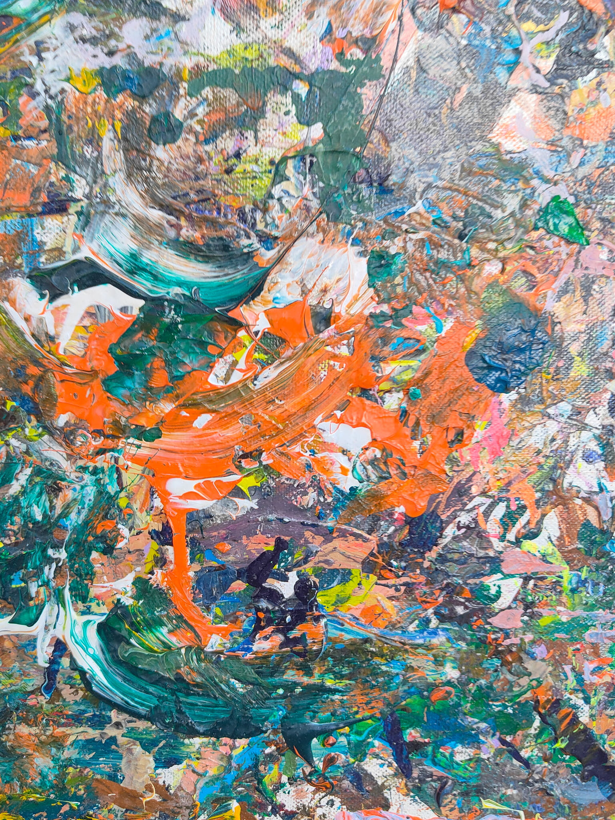 Orange Furrie Theory A.K.A. Orange Cat Camo Is Simply Diplomacy: Thick & Thin Double Dipper Diptych