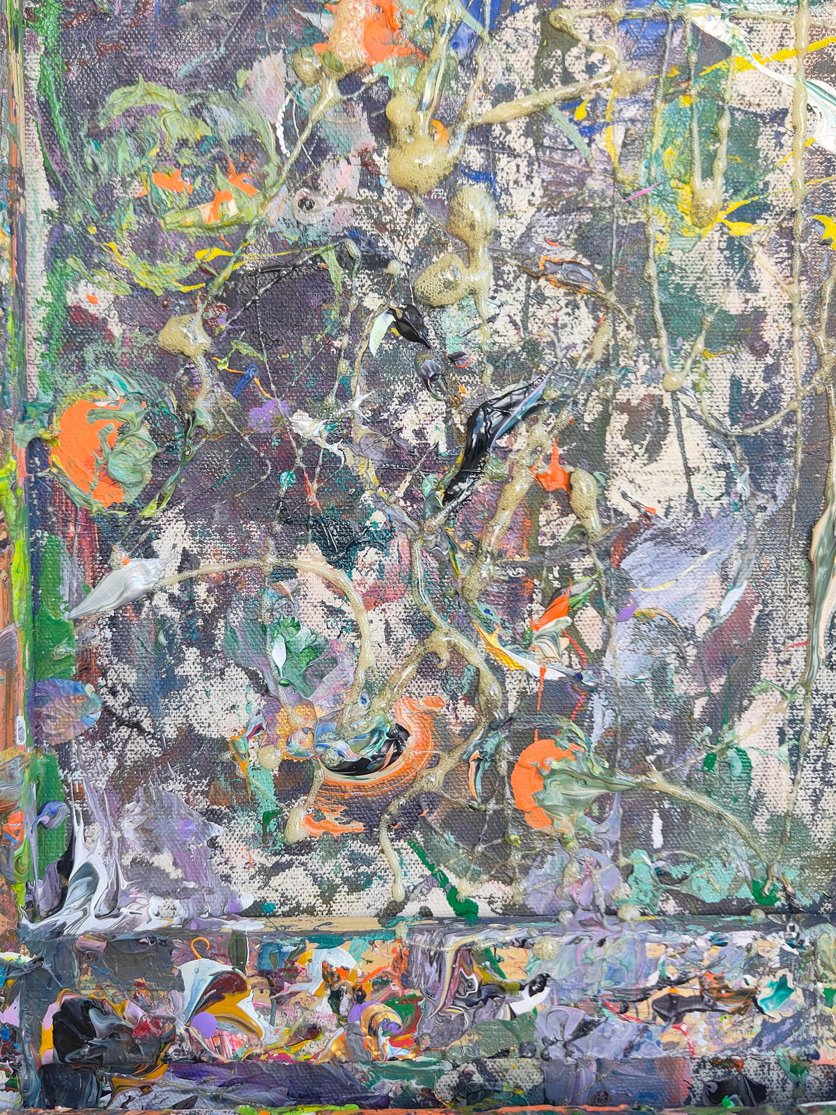 Orange Furrie Theory A.K.A. Orange Cat Camo Is Simply Diplomacy: Thick & Thin Double Dipper Diptych
