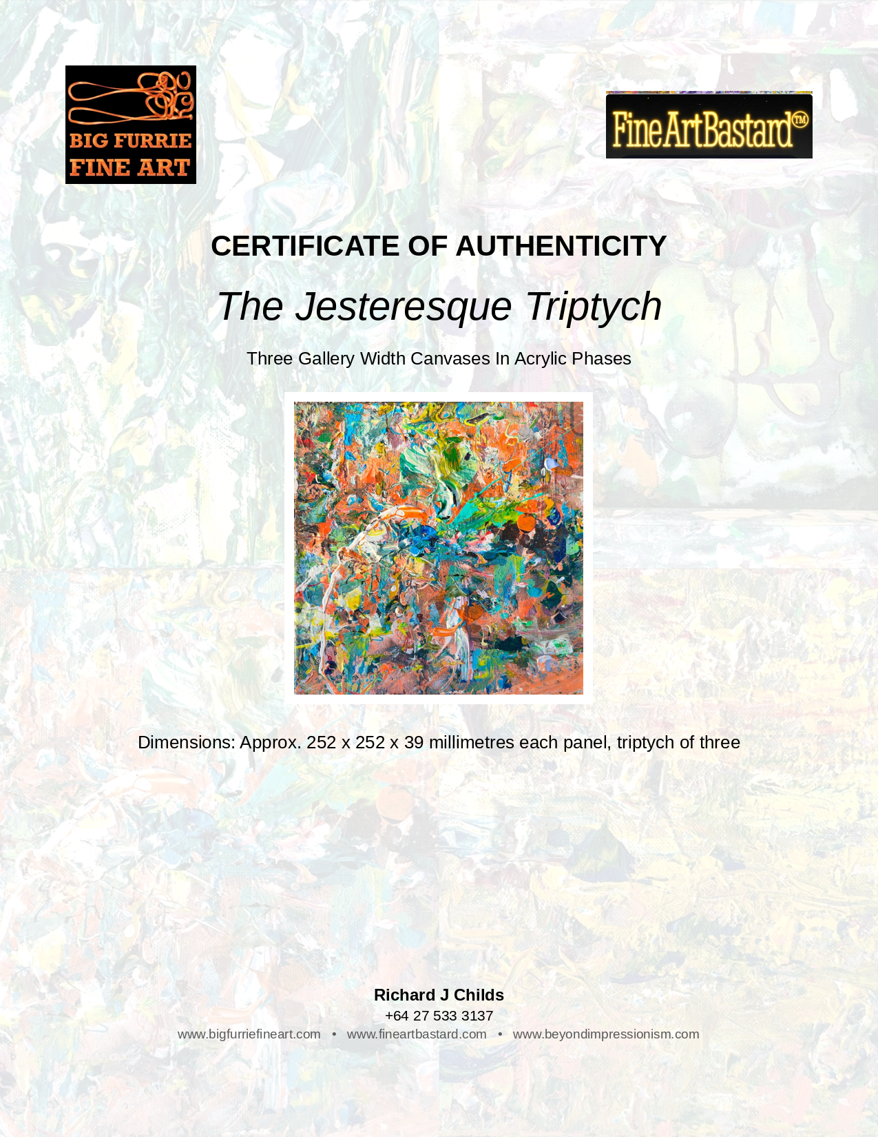 Jesteresque Triptych